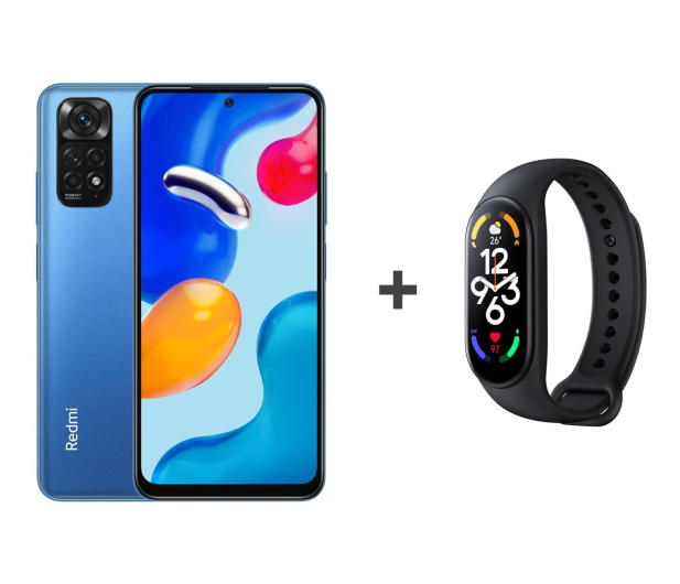 Xiaomi Redmi Note 11S 6/64GB Twilight Blue+ Mi Band 7 - 1090272 - zdjęcie